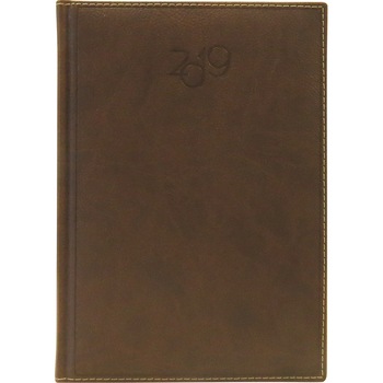 Agenda Dakota, A5, datata hartie ivory, coperta maro inchis Agenda Dakota, A5, datata hartie ivory, coperta maro inchis