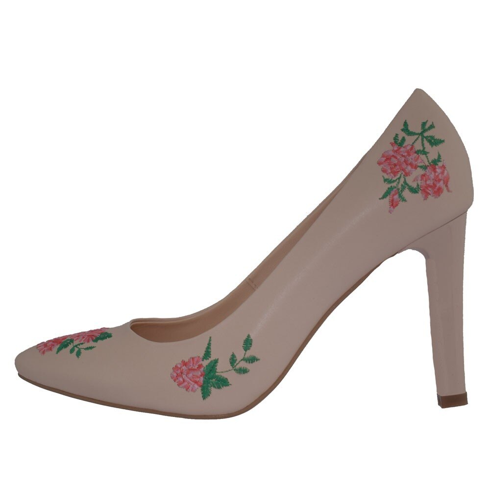 Pantofi dama, din piele naturala, marca Botta, 428-M2-05, nude, Nude