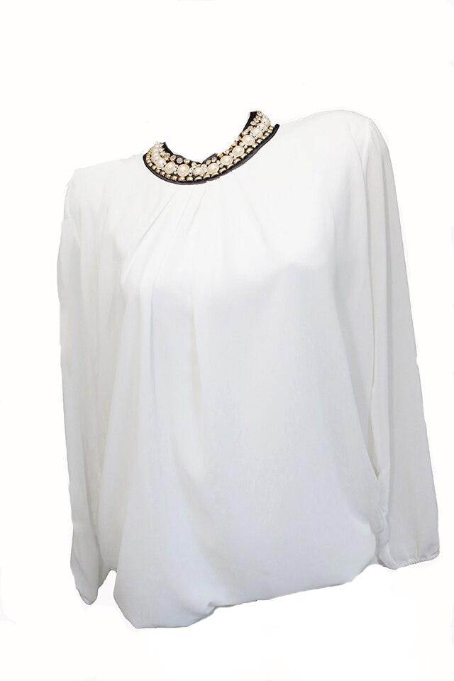 Bluza femei culoarea alba, marime M EU