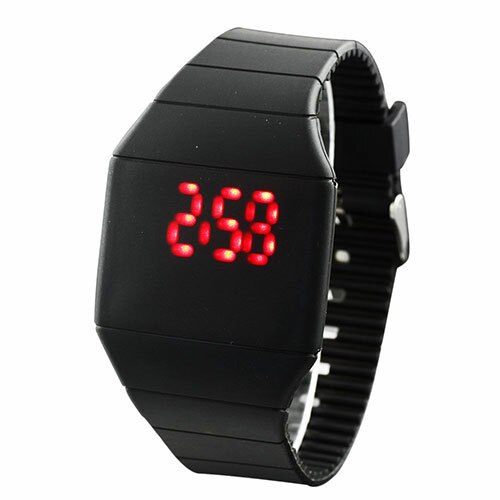 Ceas Barbatesc Electronic SKmei Sport Negru, CP9715NU, curea din silicon, afisaj digital