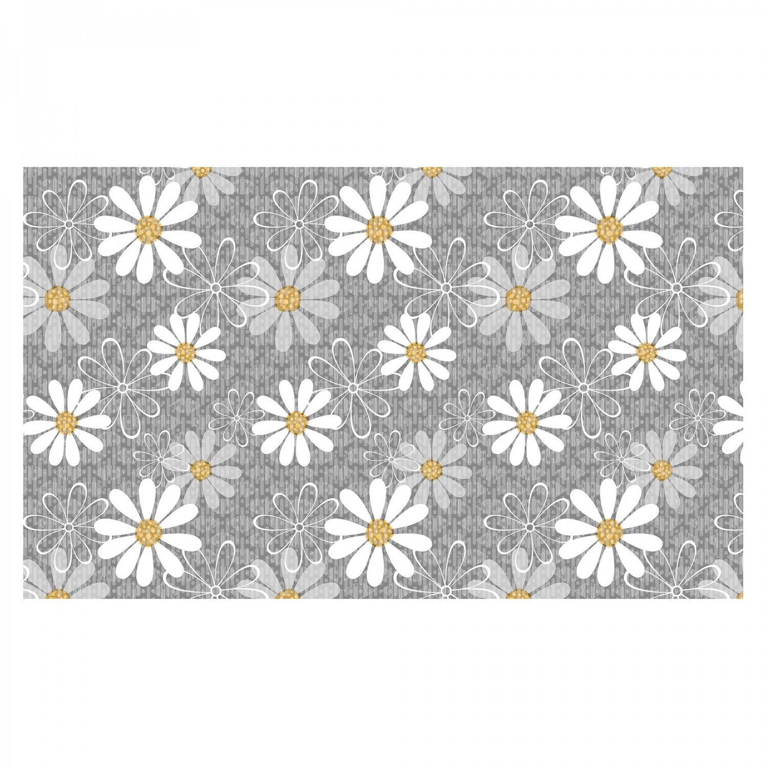 Covoras iMK® pentru baie, Model Margarete, Usor de intretinut , Antiderapant, 60 cm