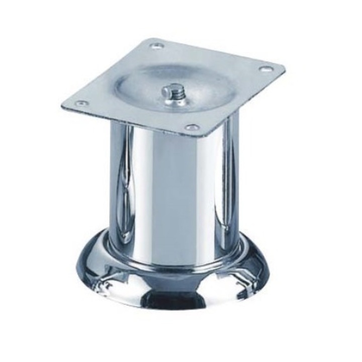 Picior metalic D50 H100 crom