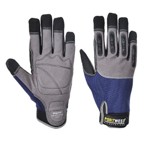 Manusi Impact - High Performance, SafetyZone, Bleumarin, M