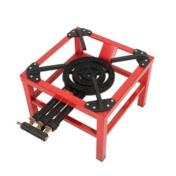 Arzator pe gaz Elefant din fonta si otel, 12.2 kW,Pirostrie cu 3 focuri, model 2018 rosu Arzator pe gaz Elefant din fonta si otel, 12.2 kW,Pirostrie cu 3 focuri, model 2018 rosu