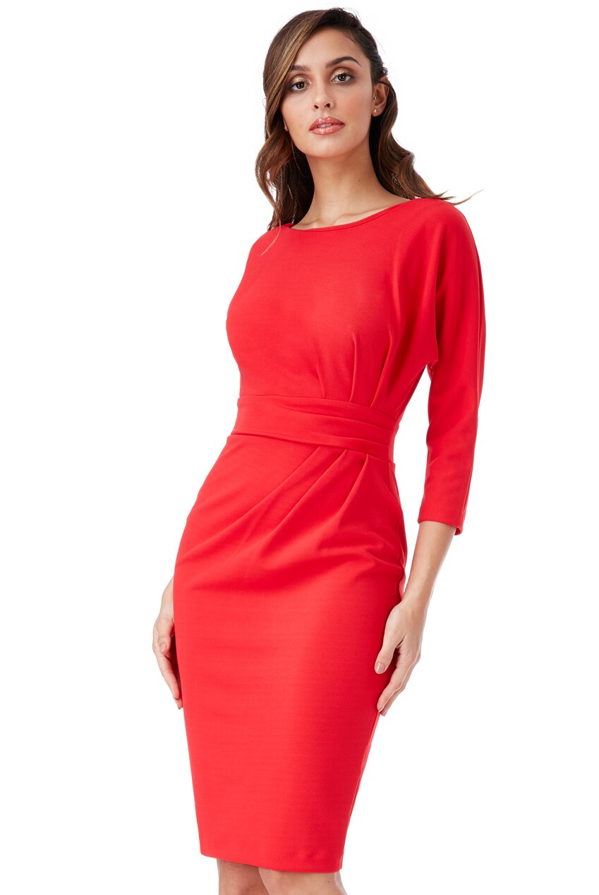 Rochie de ocazie, City Goddess, Ocazie,culoare Rosu