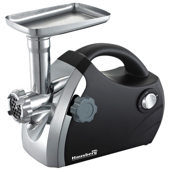 Masina de tocat carne Hausberg HB3430N, Inox , 1800 W +CADOU accesorii rosii si carnati Masina de tocat carne Hausberg HB3430N, Inox , 1800 W +CADOU accesorii rosii si carnati