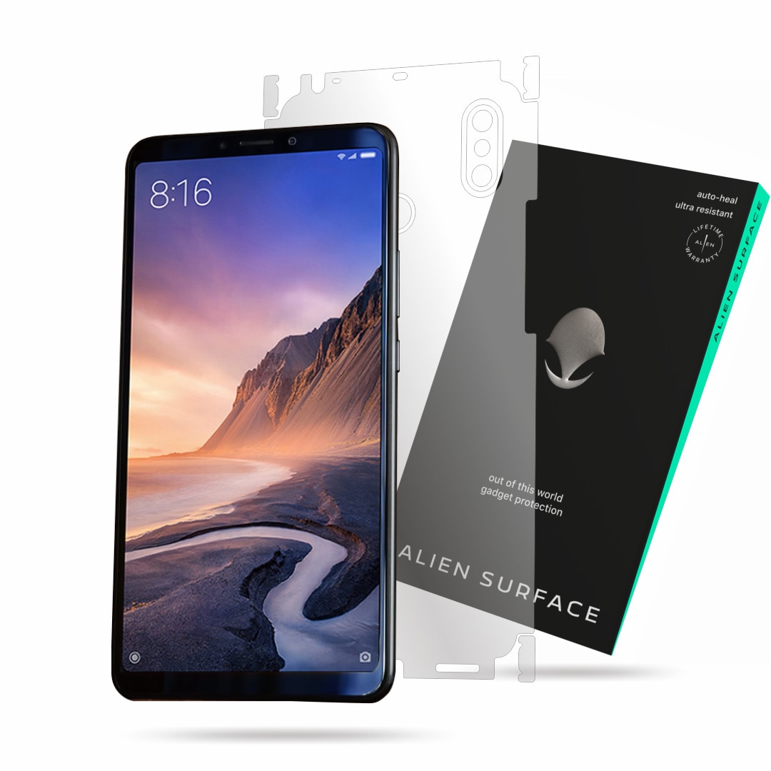 Folie Alien Surface, Xiaomi Mi Max 3, protectie spate, laterale