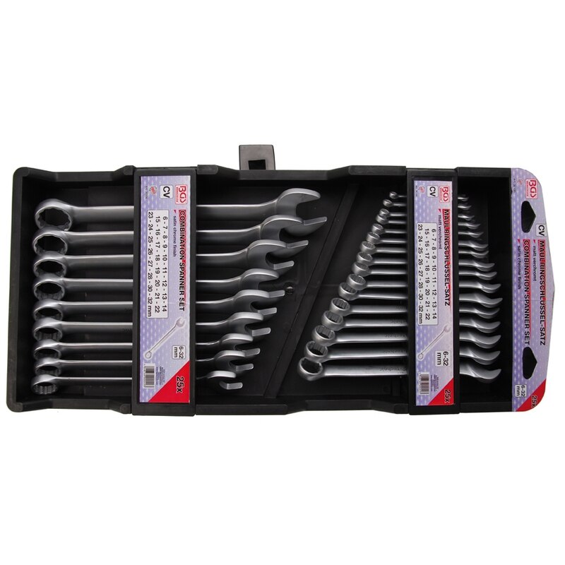 Set BGS 25 chei combinate, 6-32 mm