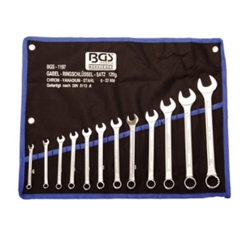 Set chei BGS combinate 6-22 mm, 12 buc. Etui