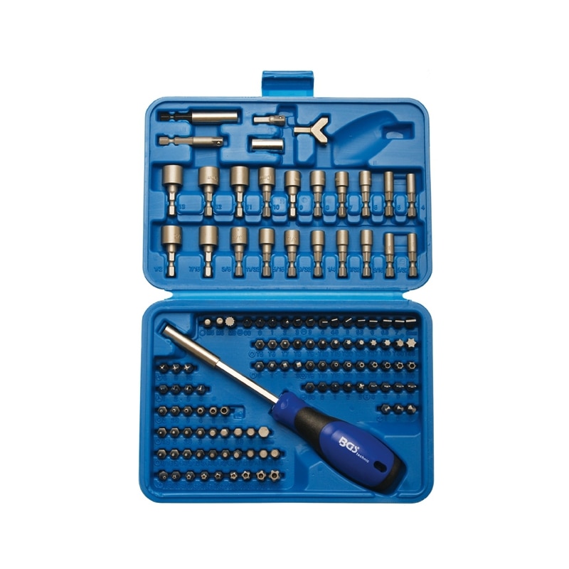 Set surubelnita + varfuri BGS, 122 piese