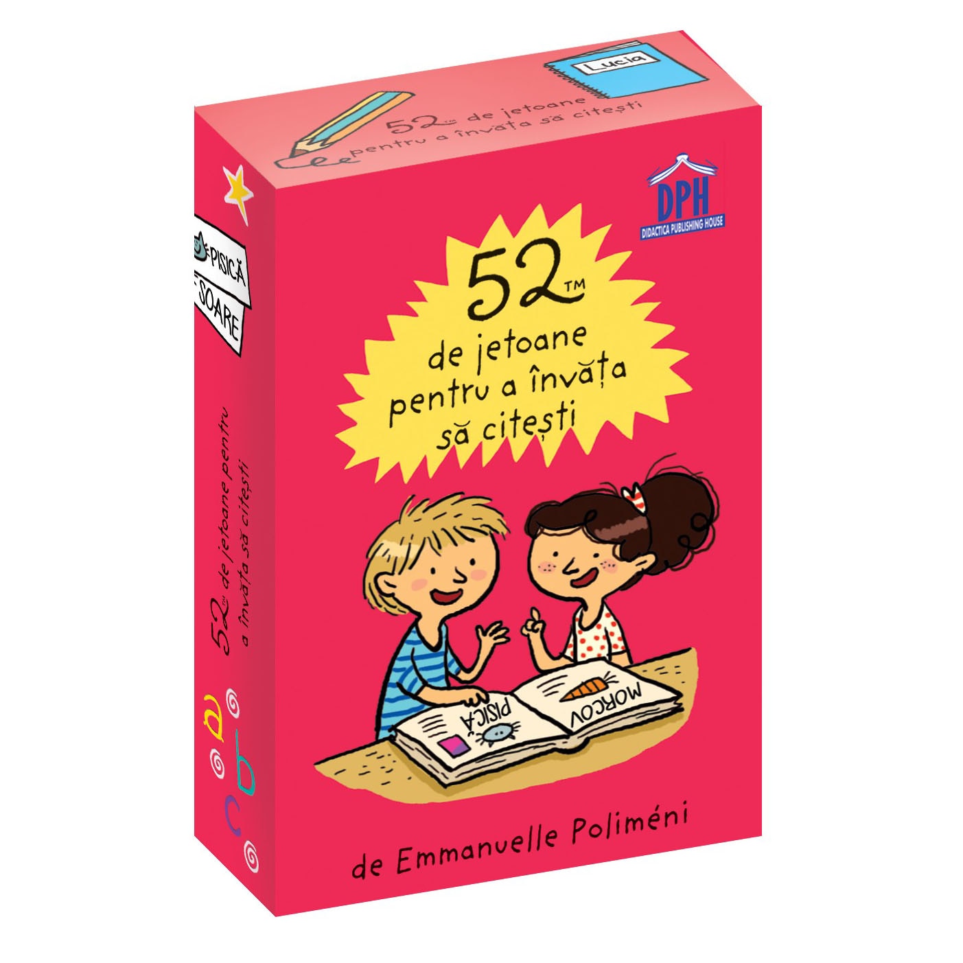 52 jetoane pentru a invata sa citesti - Emmanuelle Poliméni