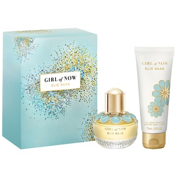 Set Elie Saab, Girl Of Now, Femei: Apa de Parfum, 30 ml + Lotiune de corp, 75 ml Set Elie Saab, Girl Of Now, Femei: Apa de Parfum, 30 ml + Lotiune de corp, 75 ml