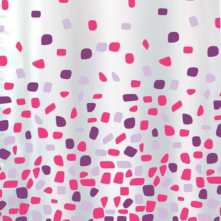 Perdea iMK® Pentru dus, Cu Model, Design modern, Antibacteriana, 180 x 200 cm