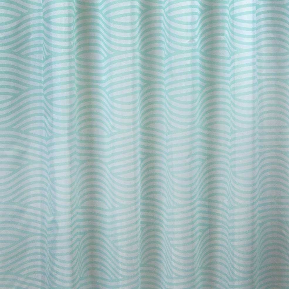 Perdea iMK® Pentru dus, Cu Model, Antibacteriana, 180 x 200 cm