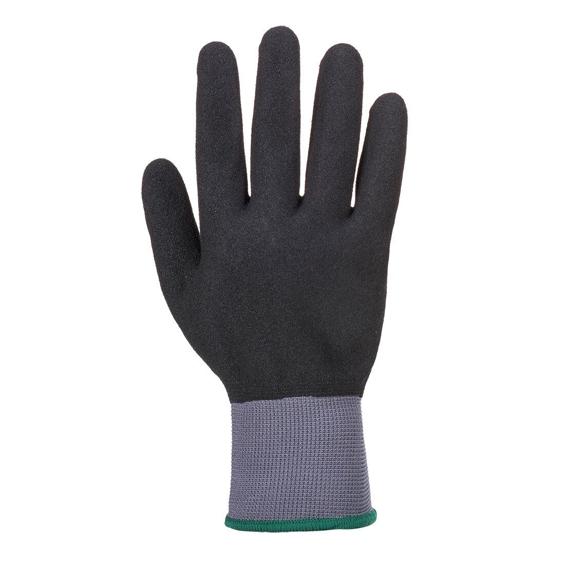 Manusi DermiFlex Ultra Pro- Spuma PU/Nitril, SafetyZone, Gri / Negru, XL