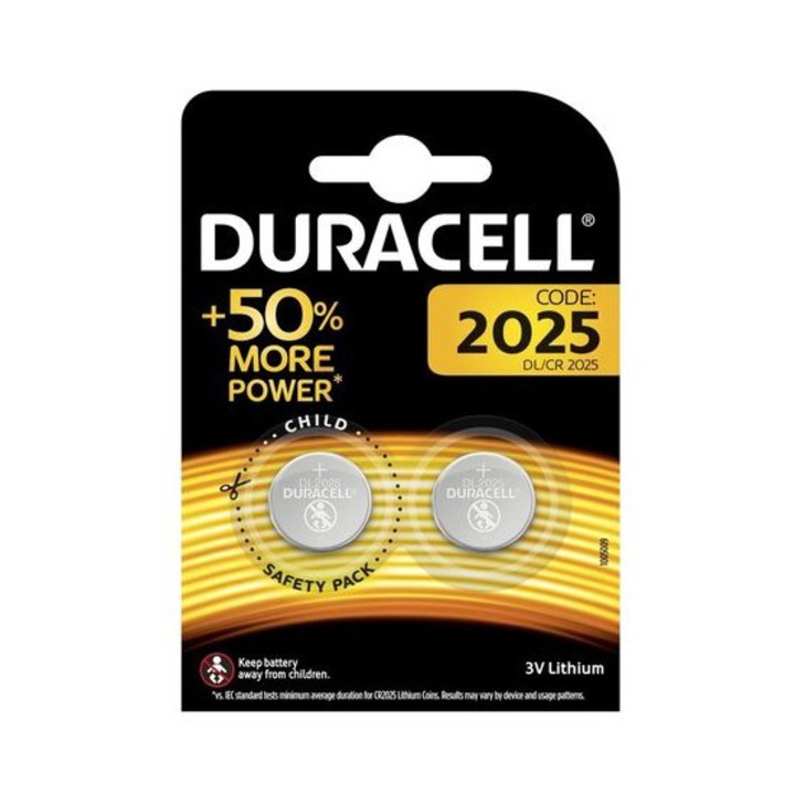 Baterii Duracell 2025, 2buc