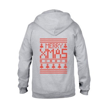 Hanorac Personalizat pentru Barbati Gri, Marimea M -  Hanorac Personalizat pentru Barbati Gri, Marimea M -