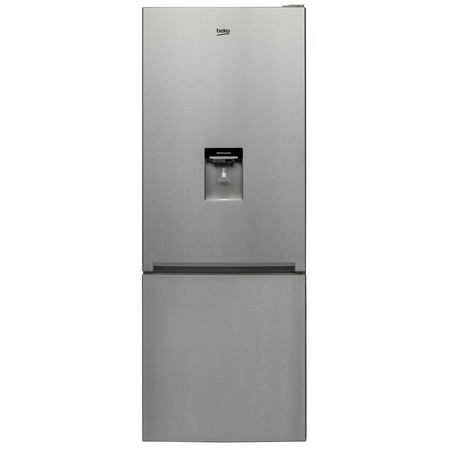 Combina frigorifica Beko RCNE520K20DZX, 450 l, Clasa A+, NeoFrost, Iluminare Led, H 192 cm, Inox antiamprenta