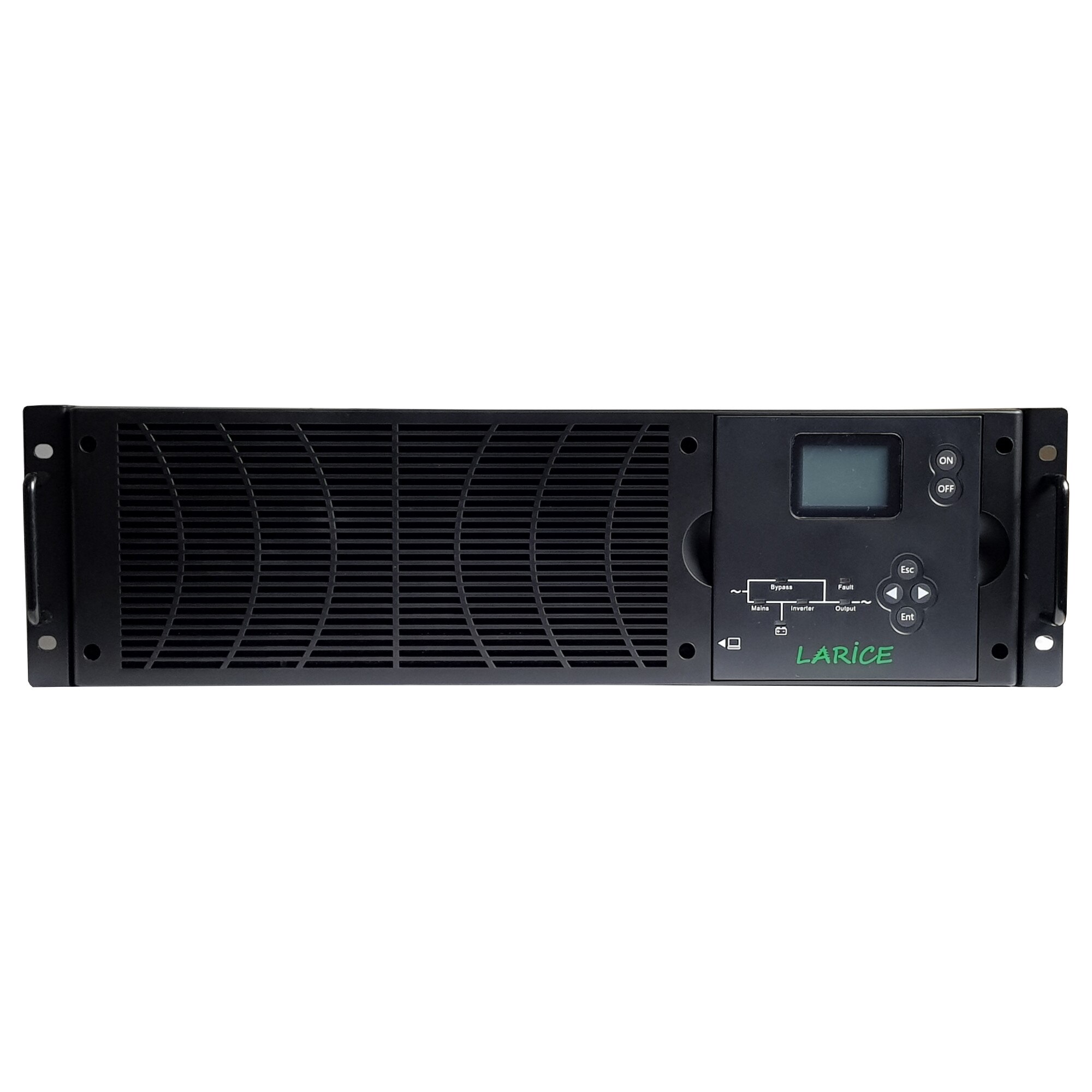 UPS Larice MP RT 10KVA, Online, Rack, 10000VA/9000W, LCD, USB, fara baterii interne