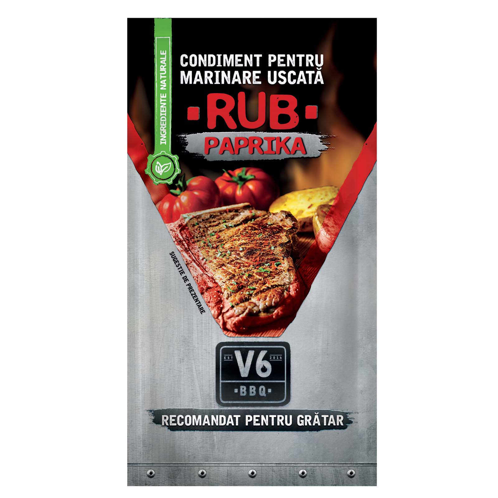 RUB Paprika, V6BBQ, 40g