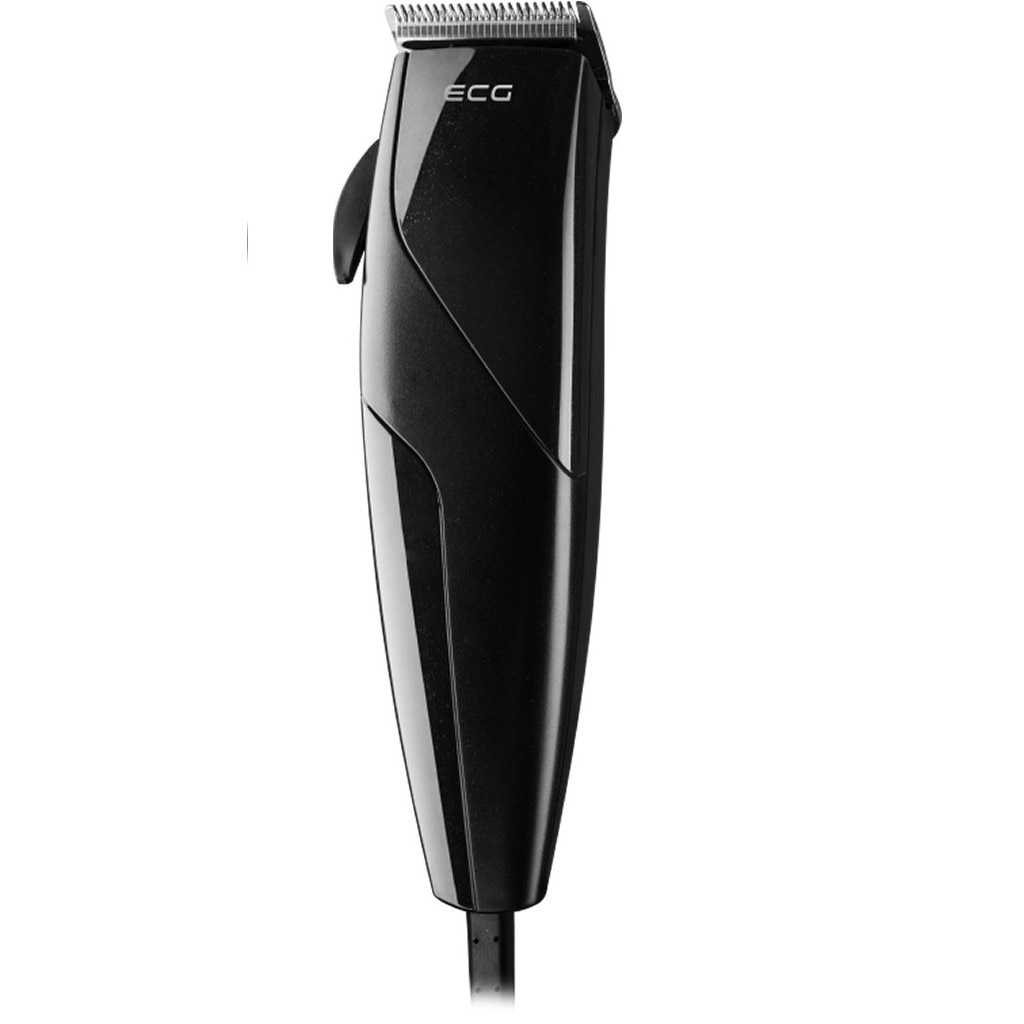 Masina de tuns ECG ZS 1020 Black, 6 capete de taiere, 220V, 8 W