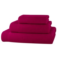 set baie 3 prosoape classic collection fucsia 100 bumbac terry selection imagen 14_0_
0