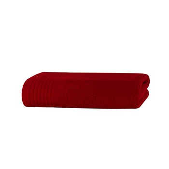 Prosop fata Classic Collection, 50x100 cm, Rosu, 100% bumbac Terry Selection Prosop fata Classic Collection, 50x100 cm, Rosu, 100% bumbac Terry Selection