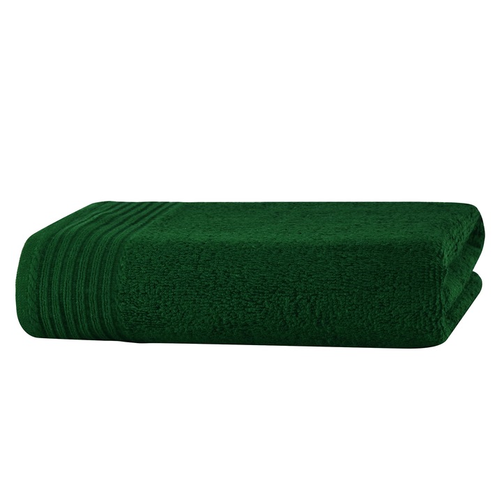 Prosop de baie Premium, The One, 100% bumbac, 180x100 cm, Verde
