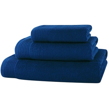 Set baie 3 prosoape Classic Collection, Albastru, 100% bumbac Terry Selection Set baie 3 prosoape Classic Collection, Albastru, 100% bumbac Terry Selection