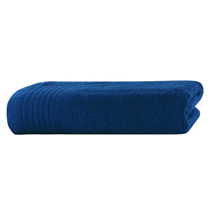 Prosop de baie Premium, The One, 100% bumbac, 180x100 cm, Albastru