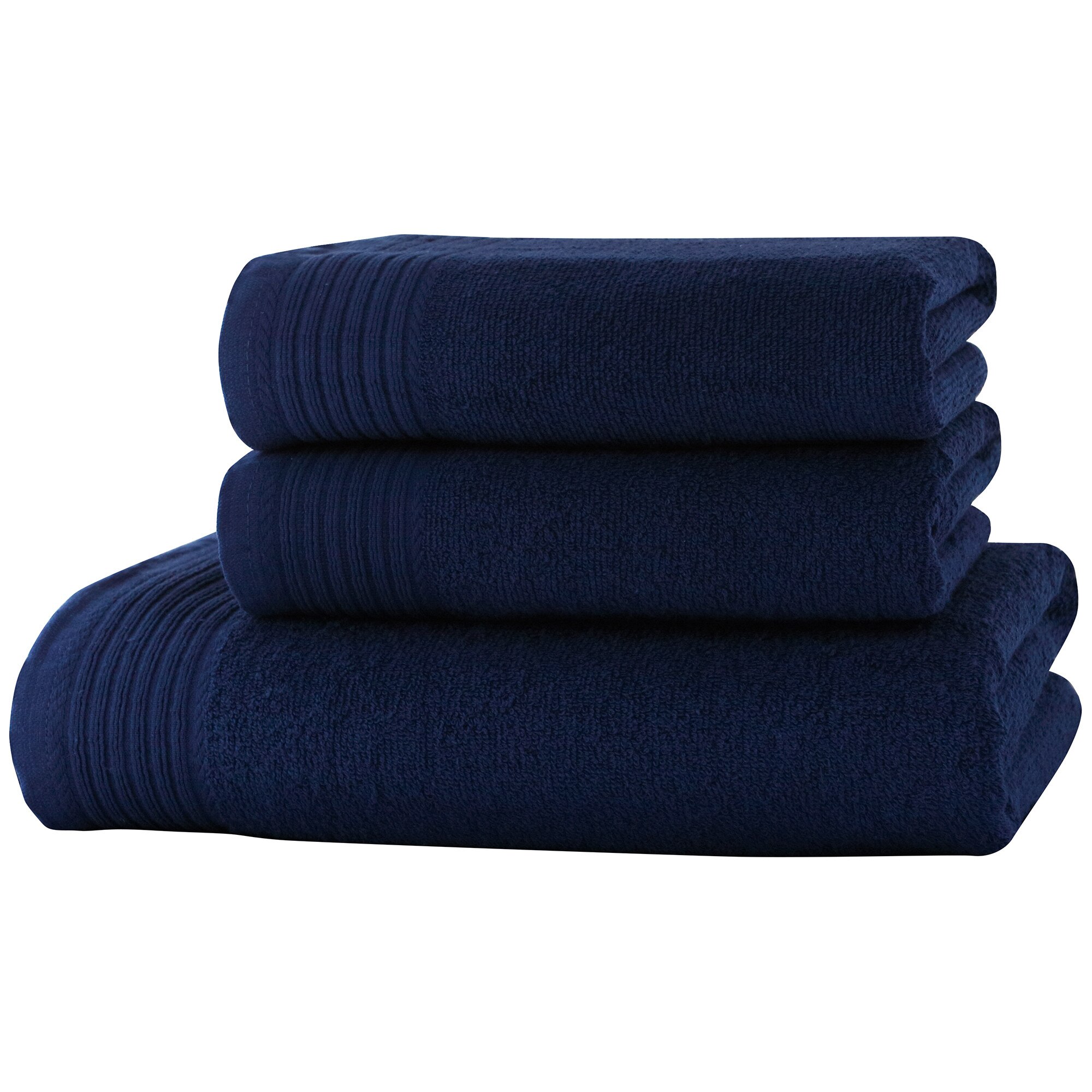 Set prosoape Classic Collection, Bleumarin, 100% bumbac Terry Selection