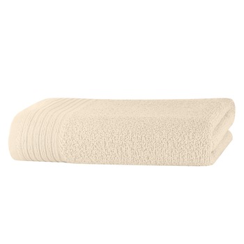 Prosop baie Classic Collection, 100x180 cm, Crem deschis, 100% bumbac Terry Selection Prosop baie Classic Collection, 100x180 cm, Crem deschis, 100% bumbac Terry Selection