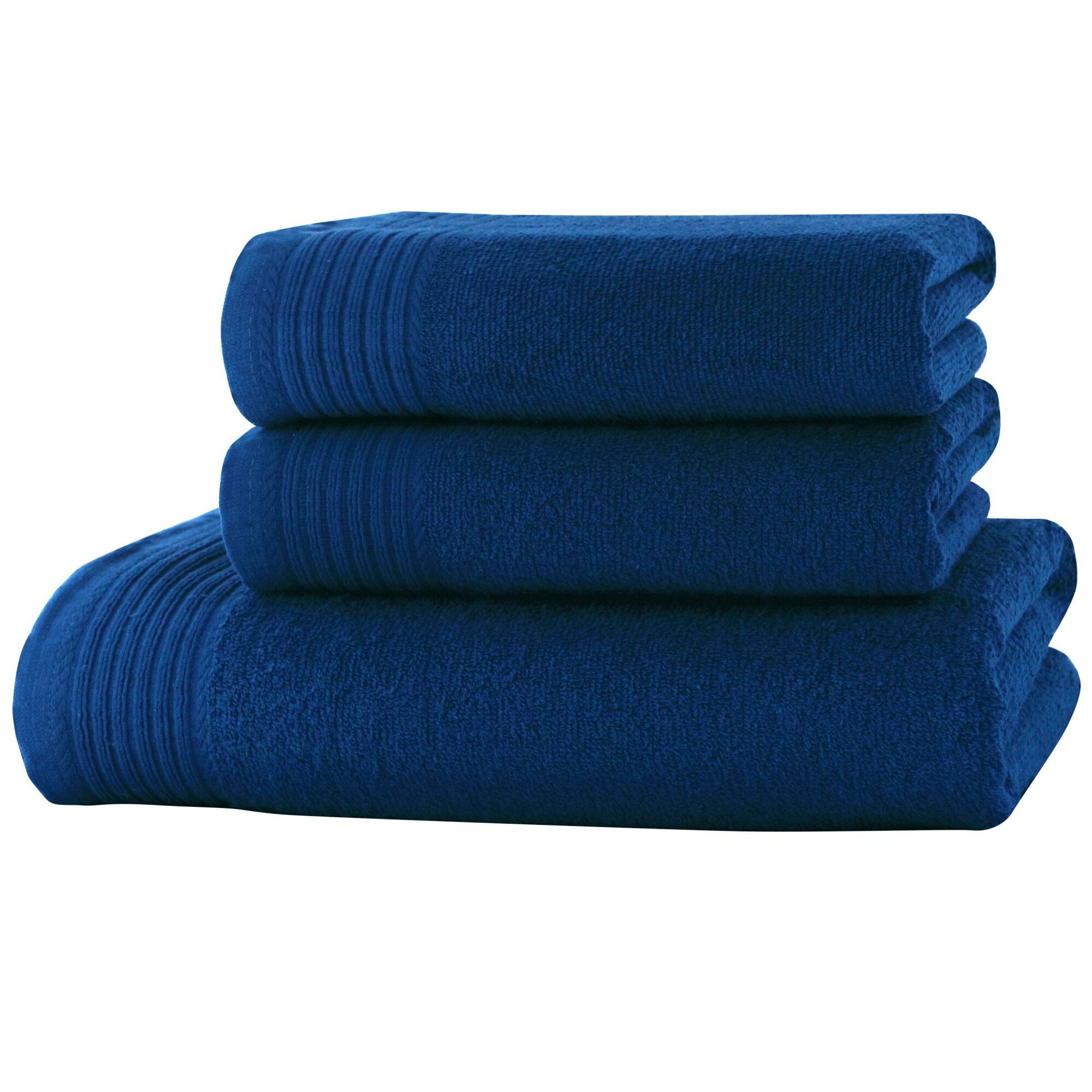 Set prosoape Classic Collection, Albastru, 100% bumbac Terry Selection