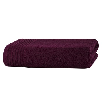 Prosop baie Classic Collection, 100x180 cm, Purpuriu, 100% bumbac Terry Selection Prosop baie Classic Collection, 100x180 cm, Purpuriu, 100% bumbac Terry Selection