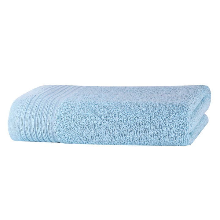Prosop de baie Premium, The One, 100% bumbac, 180x100 cm, Bleu