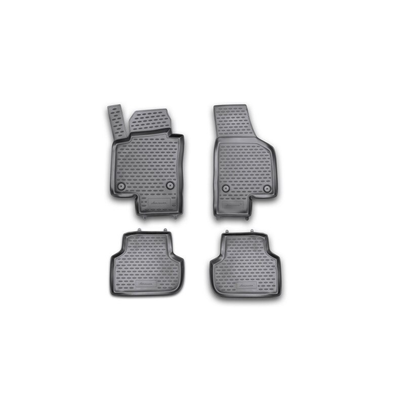 Set covorase cauciuc, negre tip tavita Premium compatibil VW Jetta 2011- prezent
