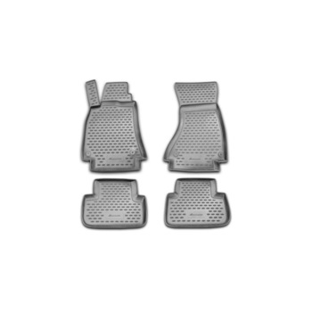 Set covorase cauciuc, negre, tip tavita 3D Premium compatibil Audi A4 B8, 2007-2015 Set covorase cauciuc, negre, tip tavita 3D Premium compatibil Audi A4 B8, 2007-2015