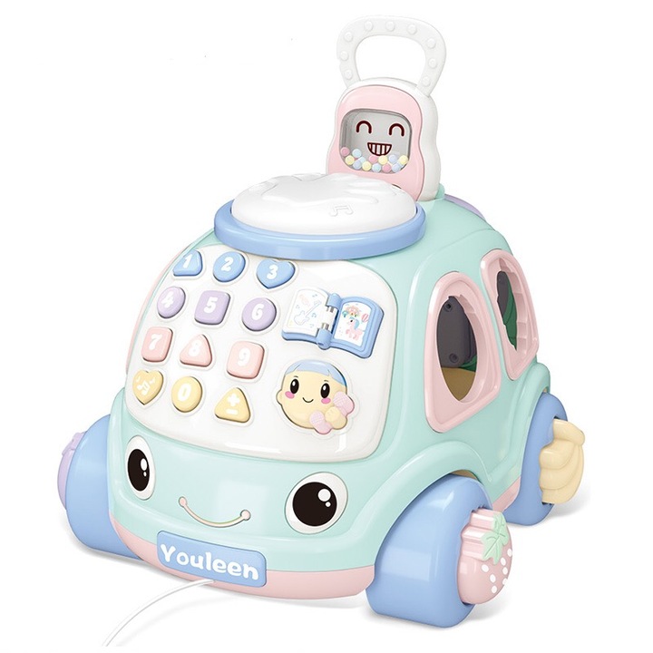 Bebeking Smiley Kid oktatóautó telefonnal