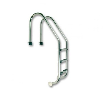 Scara standard din inox cu 3 trepte antiderapante pentru piscina, 1000x500 mm Scara standard din inox cu 3 trepte antiderapante pentru piscina, 1000x500 mm