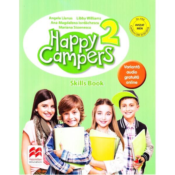 Happy Campers 2. Skills Book - Angela Llanas