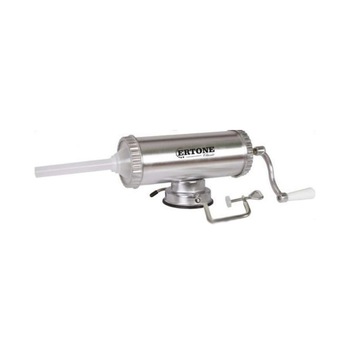 Aparat de facut Carnati Ertone, 2.5 Kg, 3 palnii de 15, 19 si 22 mm, Inox + Set cutite 3 piese Aparat de facut Carnati Ertone, 2.5 Kg, 3 palnii de 15, 19 si 22 mm, Inox + Set cutite 3 piese