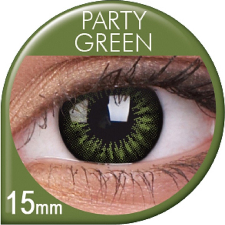 Цветни лещи Colourvue BIG EYES, Party Green