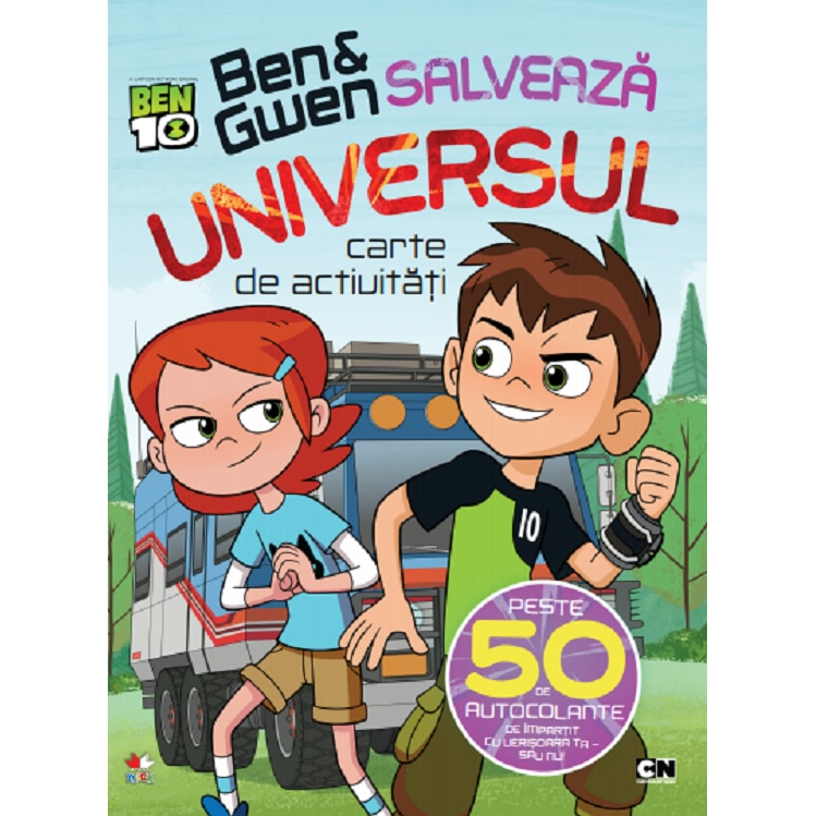 Ben & Gwen Salveaza Universul. Carte De Activitati Cu Autocolante