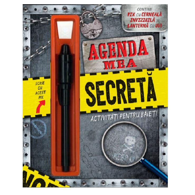 Agenda Mea Secreta . Activitati Pentru Baieti