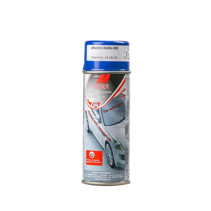 Kober autófesték spray, 400 ml, kék 650