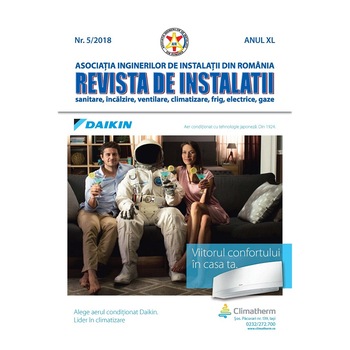 Revista de instalatii nr.5/2018 Revista de instalatii nr.5/2018