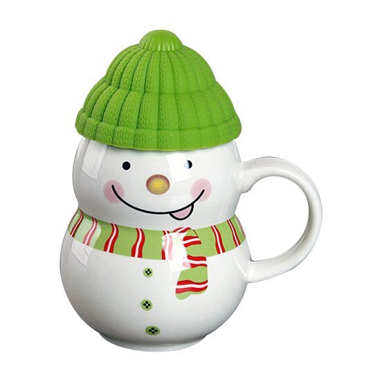 Cana forma om de zapada verde + capac de silicon 250 ml