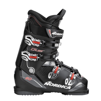 Clapari ski Nordica Cruise 60, Black/Red, Negru/Rosu, 29.5 Clapari ski Nordica Cruise 60, Black/Red, Negru/Rosu, 29.5