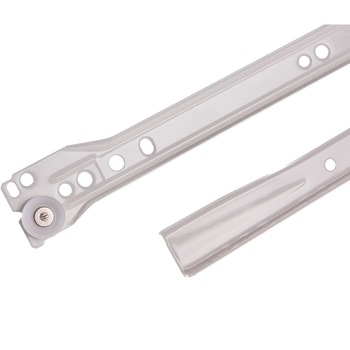 Glisiera metalica pentru sertar 400 mm, alb Glisiera metalica pentru sertar 400 mm, alb
