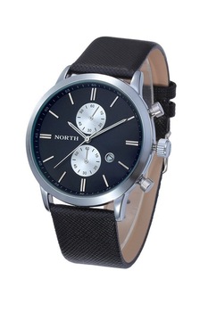 Ceas barbatesc North, curea din piele NRT-NA, elegant, negru Ceas barbatesc North, curea din piele NRT-NA, elegant, negru